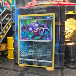 Sableye Vivid Voltage Reverse Holo Pokemon TCG 105/185 Sword & Shield Uncommon - Image 2