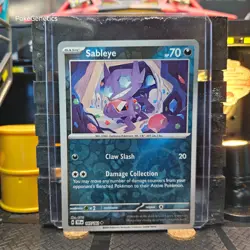 Sableye Temporal Forces Reverse Holo Pokemon TCG 107/162 Scarlet & Violet - Image 1