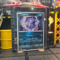 Sableye Temporal Forces Reverse Holo Pokemon TCG 107/162 Scarlet & Violet - Image 3