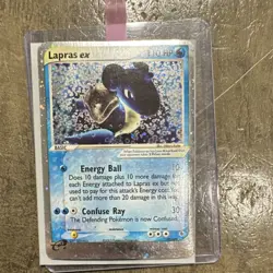 Pokemon TCG Lapras ex Ultra Rare Holo 99/109 EX Ruby & Sapphire - Image 1