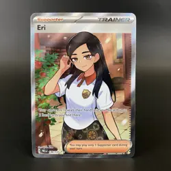 Pokemon Eri 136/131 Prismatic Evolutions Ultra Rare Trainer NM - Image 1