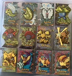 Pokemon TOPPS Series 2 - Complete die-cut set 12/12 - NM condition - Image 1