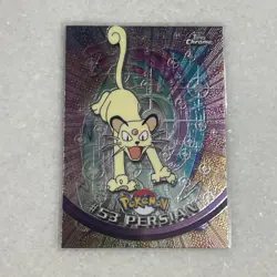 2000 Topps Chrome Pokemon TV Animation Edition Persian SPECTRA #53 NM - Image 1