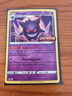 Pokemon TCG Gengar SWSH241 Black Star Promo Lost Origins Sword And Shield - Image 1