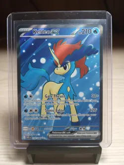 Pokemon TCG Keldeo EX 159/086 Sv: White Flare Ultra Rare Holo M/NM - Image 1