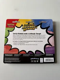 Pokemon Mega Evolution Ascended Heroes 2-Pack Blister Larry (Factory Sealed) - Image 2