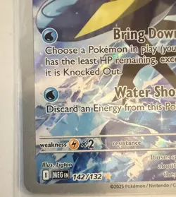 Pokemon TCG Mega Evolution Inteleon 142/132 Illustration Rare NM - Image 2