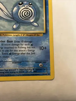 Pokemon Tcg Poliwag #59 Pokemon Base Set NM VTG WOTC - Image 4