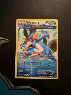 Pokemon TCG XY - Primal Clash #36/160 Swampert (Alpha) LP - Image 1