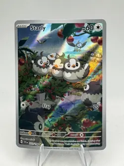 Pokemon TCG SV01: Scarlet & Violet Base Set #221/198 Starly - Image 1