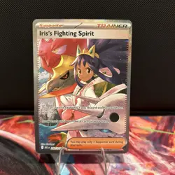 Iris's Fighting Spirit 292/217 SIR Ascended Heroes Pokemon - Image 1