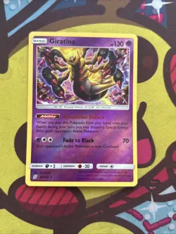 Pokemon Giratina 86/236 - Reverse Holo Rare - SM Unified Minds - Excellent - Image 1