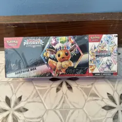 Pokemon Prismatic Evolutions Surprise Box And Booster Bundle- Sam's Club - Image 1