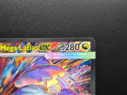 Mega Latias ex 181/132 Special Illustration Rare Mega Evolution Pokemon - Image 3