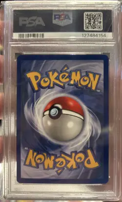 1999 POKEMON BASE SET UNLIMITED #6 GYARADOS-HOLO PSA 9 - Image 2