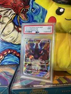 Lucario VSTAR 2023 Pokemon Crown Zenith ETB PROMO SWSH291 PSA 9 - Image 5