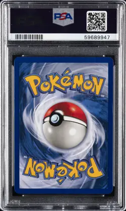 1999 POKEMON BASE SET UNLIMITED #7 HITMONCHAN-HOLO PSA 9 - Image 2