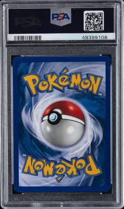 1999 POKEMON BASE SET UNLIMITED #13 POLIWRATH-HOLO PSA 9 - Image 2
