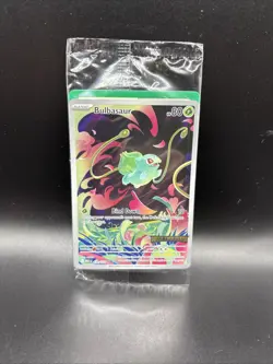 Pokemon Bulbasaur Mega Evolution 133/132 Illustration Rare Holo Promo NM - Image 1