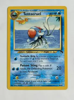 Tentacruel 2001 Pokemon Southern Islands Promo #10/18 * Near Mint * Dragonite - Image 1