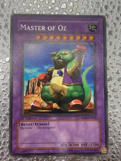 Yu-Gi-Oh! TCG Master of OZ Soul of the Duelist SOD-EN035 1st Edition Rare MP - Image 4