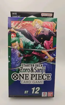 One Piece Sealed Starter Deck 12: Zoro and Sanji (ST-12) (61 cards) (B) - Image 1