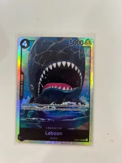 One Piece CCG Laboon Laboon Super Rare Foil - Image 1