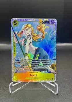One Piece TCG - Nami EB03-053 Foil SR - The Heroines Edition NM - Image 1