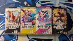 One Piece Starter Deck English Lot Of 4. ST08 - ST09 - ST11 - ST14 - Image 1