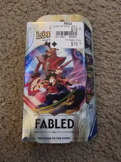 Disney Lorcana TCG: Fabled Starter Deck - Emerald/Ruby Open Missing Pack - Image 2