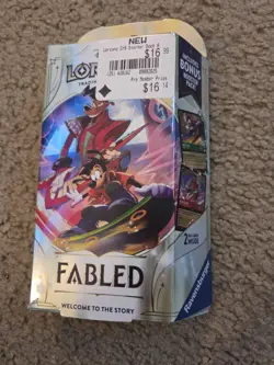 Disney Lorcana TCG: Fabled Starter Deck - Emerald/Ruby Open Missing Pack - Image 4