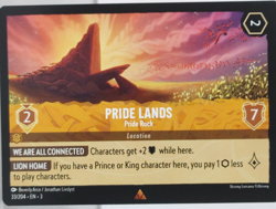 Pride Lands - Into the Inklands - 33/204 - Lorcana TCG - Rare - U Pick - Image 1