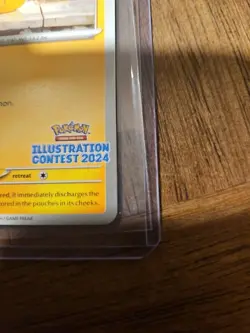 Pokemon TCG Pikachu SVP214 Illustration Contest 2024 Promo Card NM Condition - Image 5