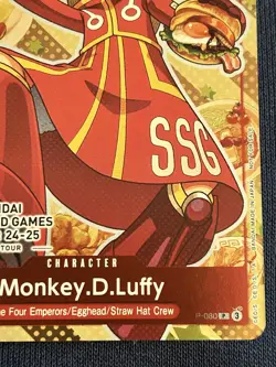 Monkey.D.Luffy (Bandai Card Games Fest 24-25) Stamped Exclusive Promo ENGLISH - Image 4