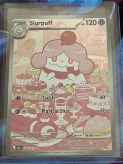 Slurpuff (236/217) Stage 1 120 HP 70 Attack ASC Rare Pokemon TCG Card - Image 1