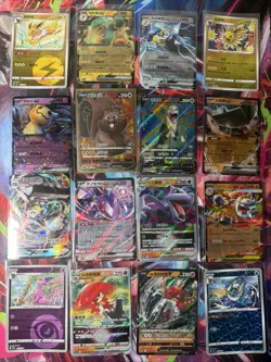 Pokemon 16 Card Lot nm V Max Mega Amazing Ex HOLO Rare Hits Only B5 - Image 1