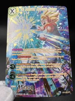 Dragon Ball Super Card Game: SS Gogeta, Dynamic Unison BT10-095 SPR Special Rare - Image 2