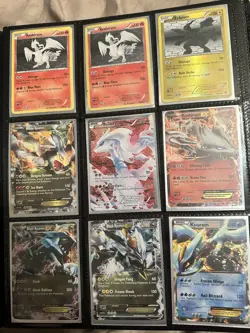 Two Pokemon TCG Card Lot binders, tons of black and white cards plus tons more - Image 2