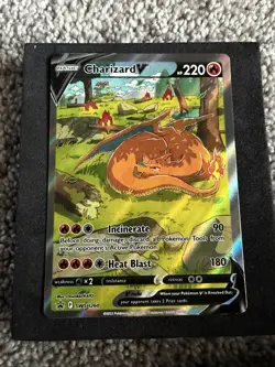 Pokemon Charizard V SWSH260 Promo Holo Card Heat Blast Incinerate Sword & Shield - Image 1