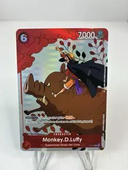 Monkey.D.Luffy (Gift Collection 2023) P-001 One Piece Promotion Cards Foil - Image 1