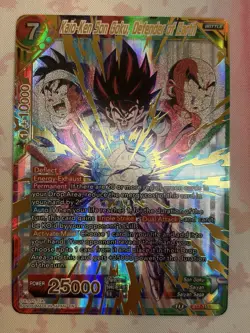 Kaio-Ken Son Goku Defender of Earth BT7-111 SPR Dragon Ball Super Card Game - Image 2