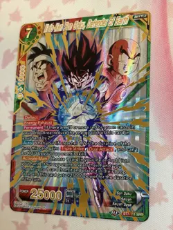 Kaio-Ken Son Goku Defender of Earth BT7-111 SPR Dragon Ball Super Card Game - Image 3