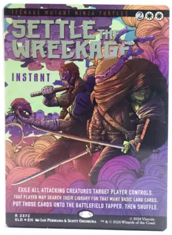 Settle the Wreckage [New, Near Mint] *Foil* {TMNT SLD} - Image 2