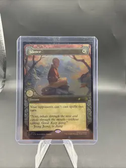 Silence 2300 Foil Avatar The Last Airbender Secret Lair Drop Magic The Gathering - Image 1