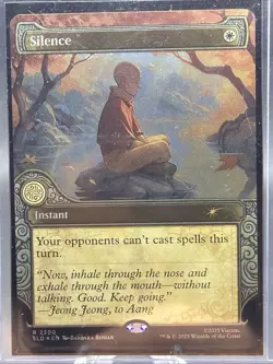 Silence 2300 Foil Avatar The Last Airbender Secret Lair Drop Magic The Gathering - Image 2