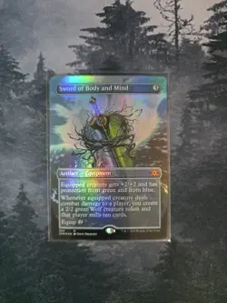 Sword of Body and Mind (Borderless) Double Masters Foil - Image 1