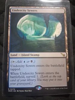 Magic: The Gathering Undercity Sewers Murders at Karlov Manor Land Rare EN 270 - Image 1