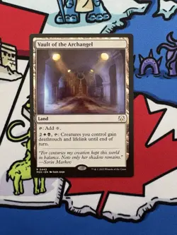 Vault of the Archangel x1 Mtg March of the Machine Commander - Image 1