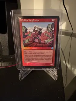 2001 Magic: The Gathering Apocalypse Goblin Ringleader Foil #62 - Image 1