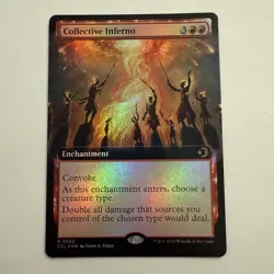 Collective Inferno MINT Extended Art 363 Lorwyn Eclipsed ECL MTG Rare Unplayed - Image 1